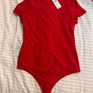Abercrombie and fitch Red Bodysuit